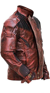 Star Lord Guardians of Galaxy 2 Leather Jacket